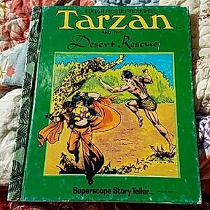 Tarzan and the Desert Rescue Illustrated Book